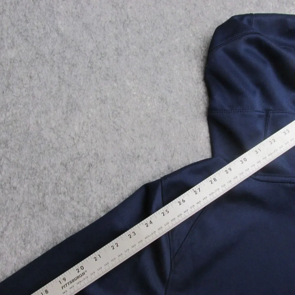 Nike Denver Nuggets Spotlight Pullover Hoodie features a scuba hood Small